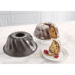 Moule Kouglof acier revêtu 24,5 cm Mathon