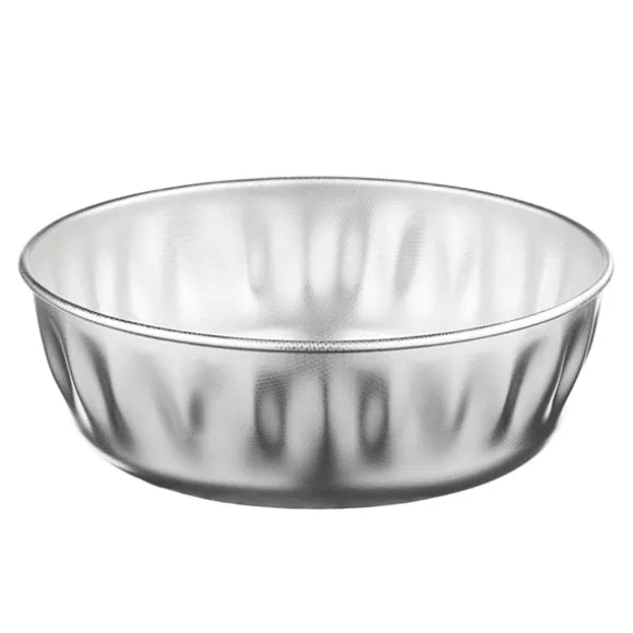 Moule à manqué inox bord haut 24 cm Steel Pan