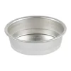 Moule à manqué rond uni en fer blanc bordé 28 cm Gobel