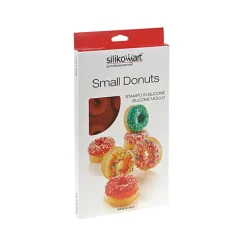 Moule 15 mini donuts silicone platinum Silikomart