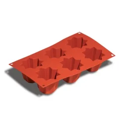 Moule 6 mini-pandoro en silicone Silikomart