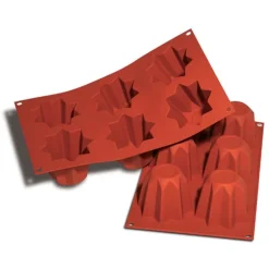 Moule 6 mini-pandoro en silicone Silikomart