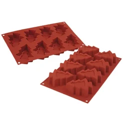 Moule mini-sapins en silicone Silikomart
