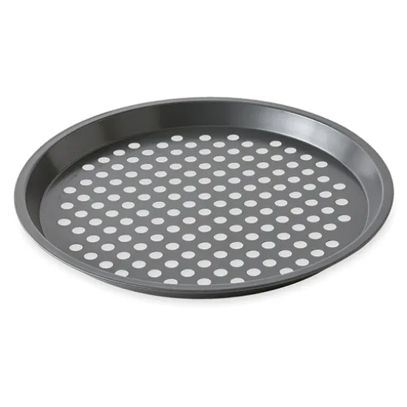 Moule à pizza perforé en acier antiadhérent 29,5 cm Mathon