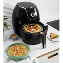 Moule rond en silicone pour friteuse à air chaud 20 cm Lékué