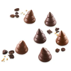 Moule silicone 15 Choco Tree Silikomart