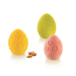 Moule silicone 3D 11 Egg Hunt Silikomart
