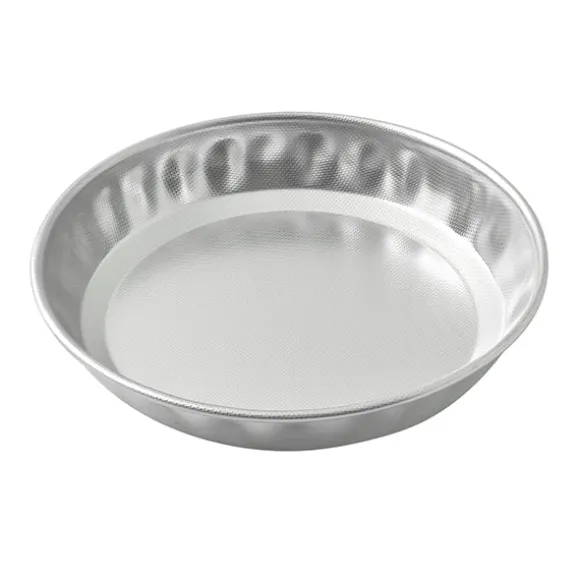 Moule à tarte en inox 28 cm Steel Pan