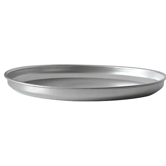 Moule à tarte inox bord droit 24 cm Steel Pan