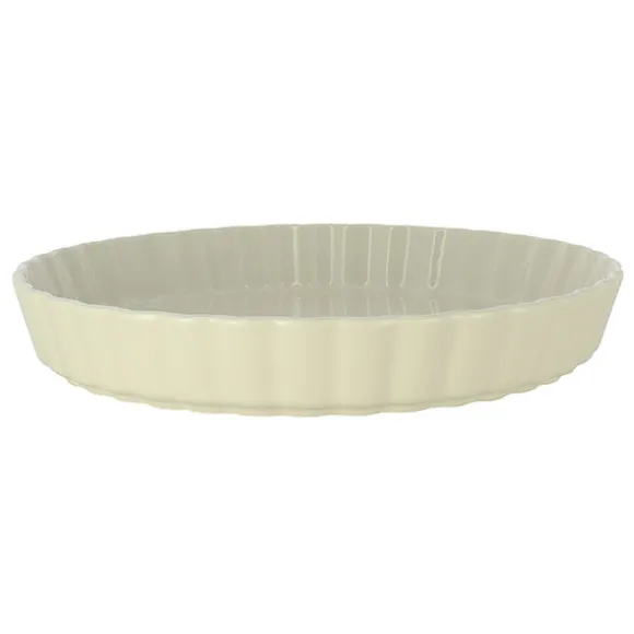 Moule à tarte Octave en grès beige 29 cm Menastyl