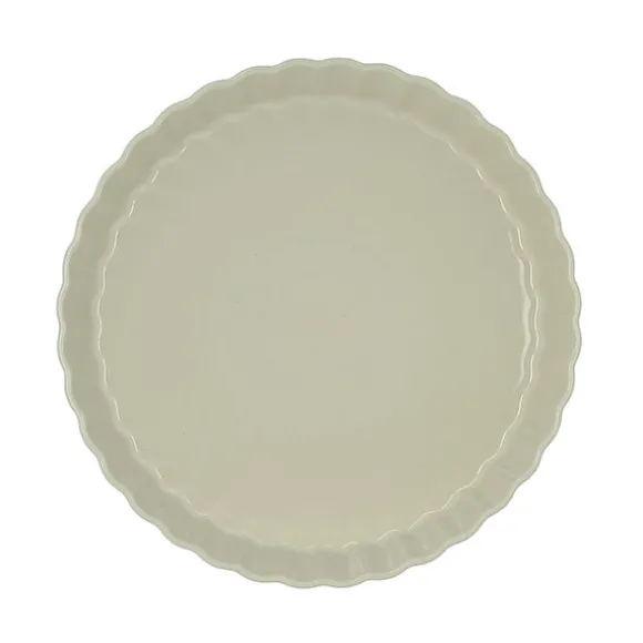 Moule à tarte Octave en grès beige 29 cm Menastyl