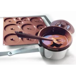 Moule œuf en chocolat 3D silicone Silikomart