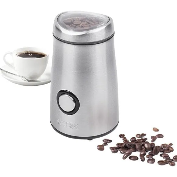 Moulin à Café électrique inox 150 W 01.242196.01.001 Princess