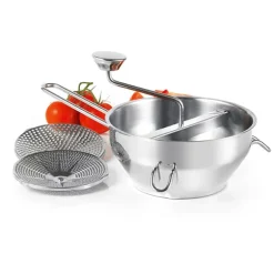 Moulin à légumes inox 3 grilles KC.MOUL-21.3 Kitchen Chef Professional