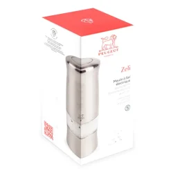 Moulin à sel électrique Zeli en ABS 14 cm Peugeot