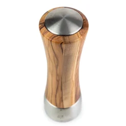Moulin à sel Madras 21 cm en inox et bois d'olivier Peugeot