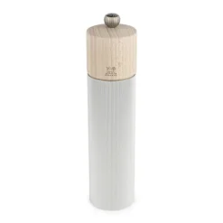 Moulin à sel manuel aluminium et bois Line 22 cm Peugeot