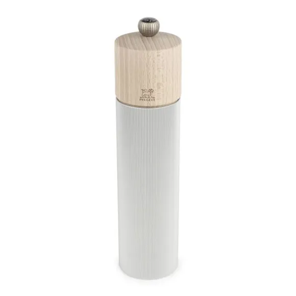 Moulin à sel manuel aluminium et bois Line 22 cm Peugeot