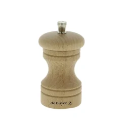 Moulin à sel Paso 10 cm naturel De Buyer
