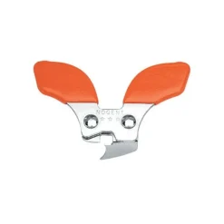 Ouvre-boîtes Mini Kim à couteau orange spécial gaucher Nogent