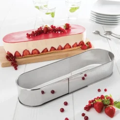 Ovale à pain en inox ajustable 26-38 cm Mathon