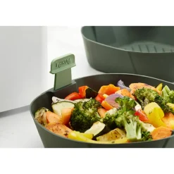 Panier carré en silicone pour friteuse à air chaud XL Lékué