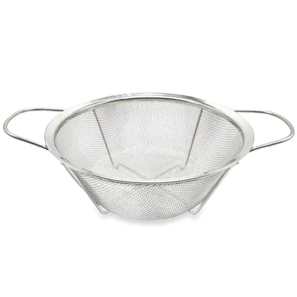 Passoire à maille fine sur pieds en inox pour riz 23,5 cm Mathon