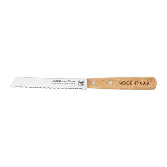 Petit couteau à pain Classic 11 cm Bois de hêtre Nogent