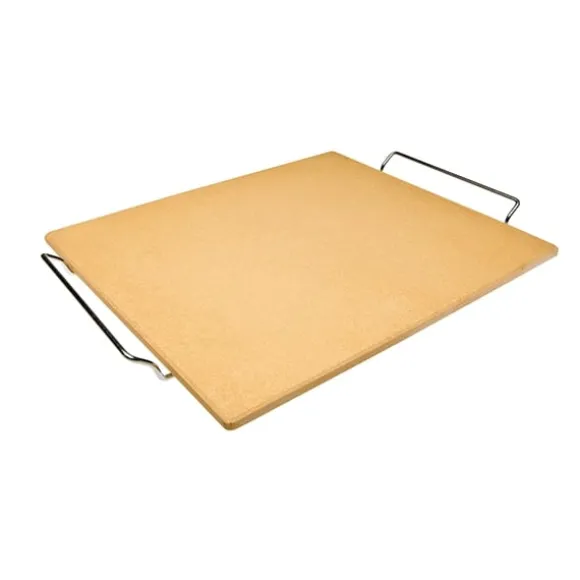 Pierre pour pizza rectangulaire 38 x 30 cm avec support Ibili