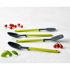 Pince en inox et silicone verrouillable avec reposoir Joseph Joseph