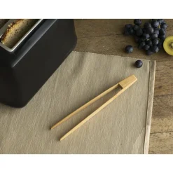 Pince à toast en bambou 24 cm Pebbly