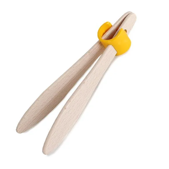 Pince à toast en hêtre 18 cm Patisse