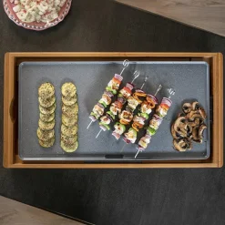 Plancha bambou revêtement céramique 2200 W DOC322 Livoo