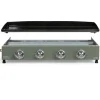 Plancha gaz 4 bruleurs 10 kW DOC325 Livoo