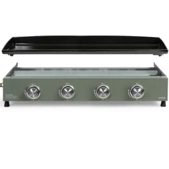 Plancha gaz 4 bruleurs 10 kW DOC325 Livoo