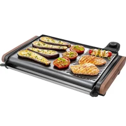 Plancha grill bois foncé 2000 W 229011 Lagrange