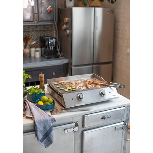 Plancha inox 2 thermostats 2800W DOC302 Livoo
