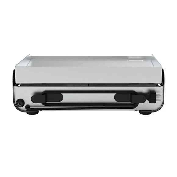 Plancha électrique Pro 50 noire et spatule en inox Lagrange