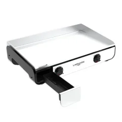 Plancha Pro 65 noire et spatule en inox Lagrange