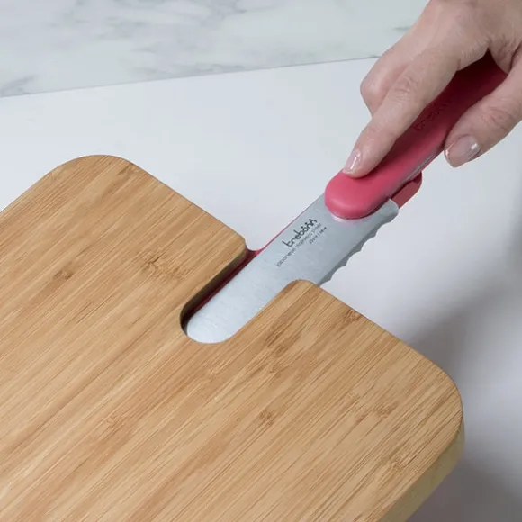Planche à découper avec couteau à pain intégré Trebonn