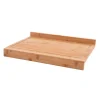 Planche à découper en bambou réversible avec rainure et ajustable au plan de travail 60 × 40 cm Point Virgule