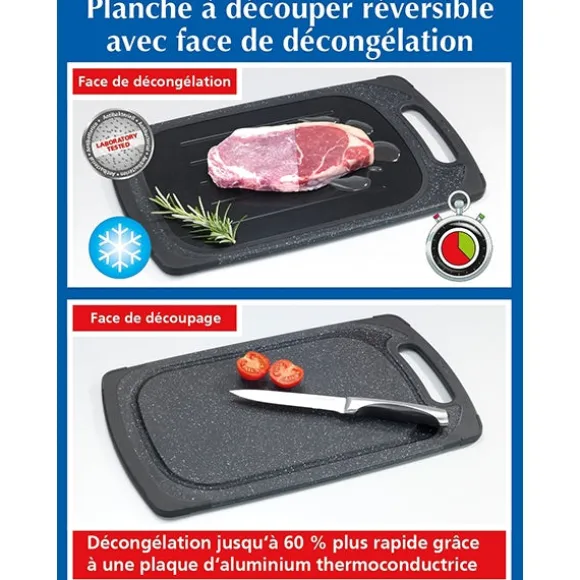 Planche à découper et décongeler réversible Wenko by Maximex