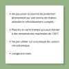 Planche multifonction en verre 40 cm Pebbly