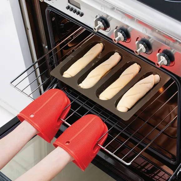 Plaque perforée 4 baguettes en silicone Lékué