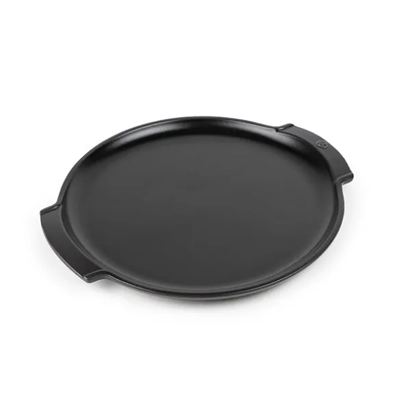Plaque à pizza Grill To Table noir satin 34 cm Peugeot