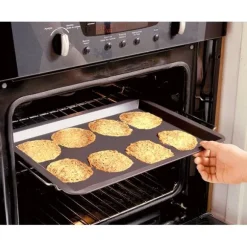Plaque à pâtisserie acier revêtu antiadhérent 40 cm Mathon