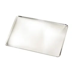 Plaque à pâtisserie en inox 40 x 30 cm Gobel