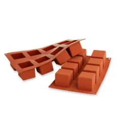 Plaque silicone 8 cubes Silikomart