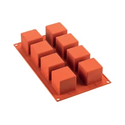 Plaque silicone 8 cubes Silikomart