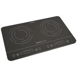 Plaques à induction ultra fine 2 foyers 3500 W KCYL35-DC06 Kitchen Chef Professional